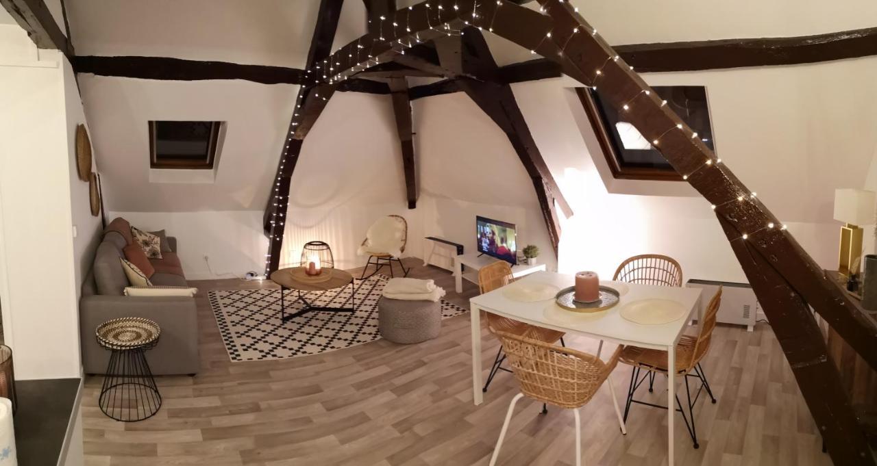 Logement Cosy Renove Au Pied De La Cathedrale Avec Climatisation Reims Bagian luar foto